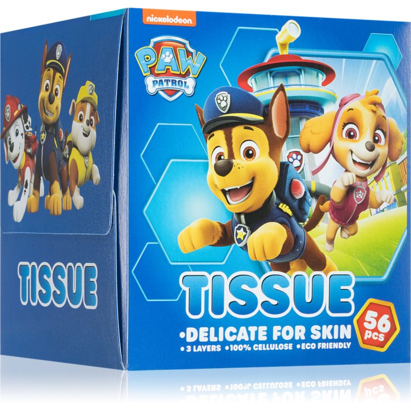 Nickelodeon Paw Patrol Tissue papírzsebkendő 56 db-Ár