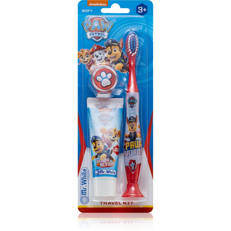 Nickelodeon Paw Patrol Travel Kit fogápoló készlet gyermekeknek 3y+ Soft 1 db-Ár