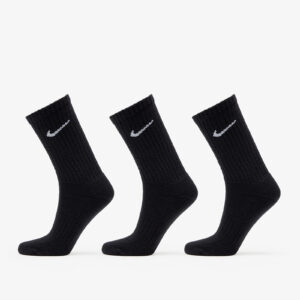 Nike 3-Pack Cushioned Crew Socks Black M-alacsony-ár