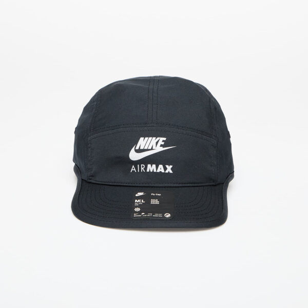 Nike Air Max Fly Unstructured Dri-FIT Cap Black/ Reflective Silver M/L-alacsony-ár