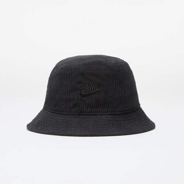 Nike Apex Corduroy Bucket Hat Black/ Black S-alacsony-ár