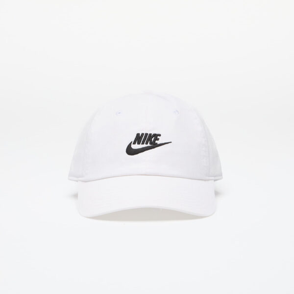 Nike Club Unstructured Futura Wash Cap White/ Black S/M-alacsony-ár