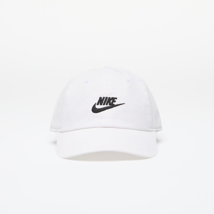 Nike Club Unstructured Futura Wash Cap White/ Black S/M-alacsony-ár