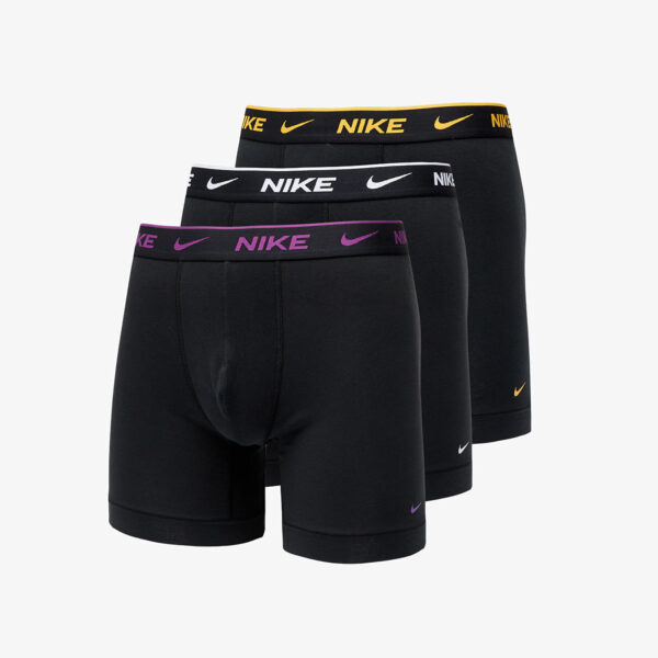 Nike DRI-FIT Everyday Cotton Stretch Boxer Brief 3-Pack Multicolor S-alacsony-ár
