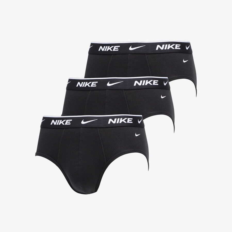Nike Dr-FIT Cotton Stretch Hip Briefs 3-Pack Black XL-alacsony-ár