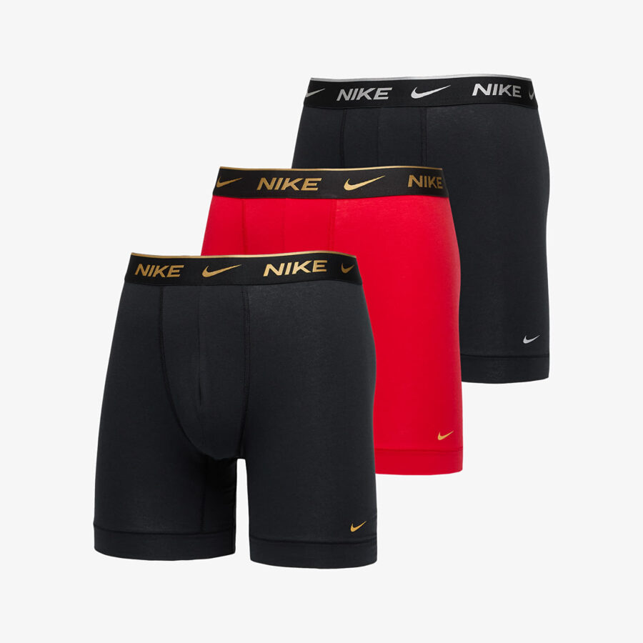 Nike Dri-FIT Boxer Brief 3-Pack Multicolor M-alacsony-ár