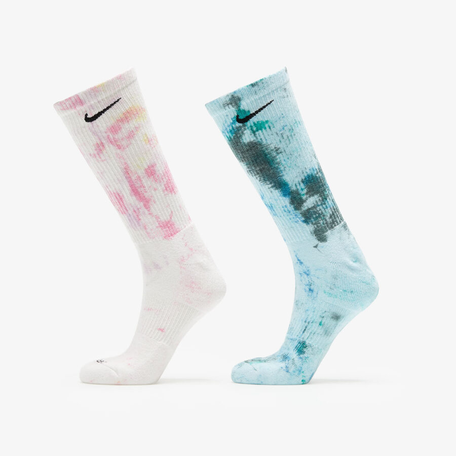 Nike Dri-FIT Everyday Plus Color Splash Cushioned Crew Socks Multi-Color XL-alacsony-ár