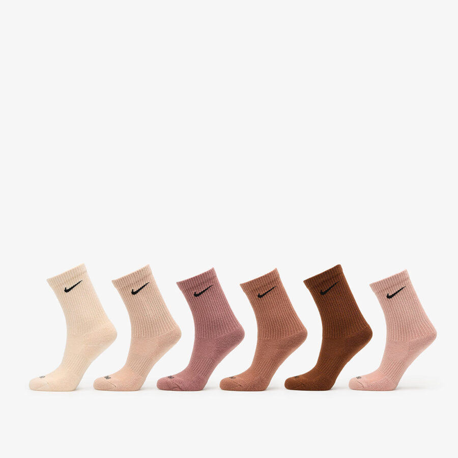 Nike Dri-FIT Everyday Plus Cushioned Training Crew Socks 6-Pack Multi-Color XL-alacsony-ár