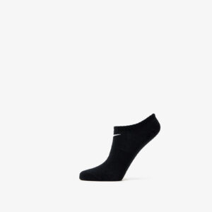 Nike Everyday Cotton Lightweight No Show Socks 3-Pack Black 46-50-alacsony-ár