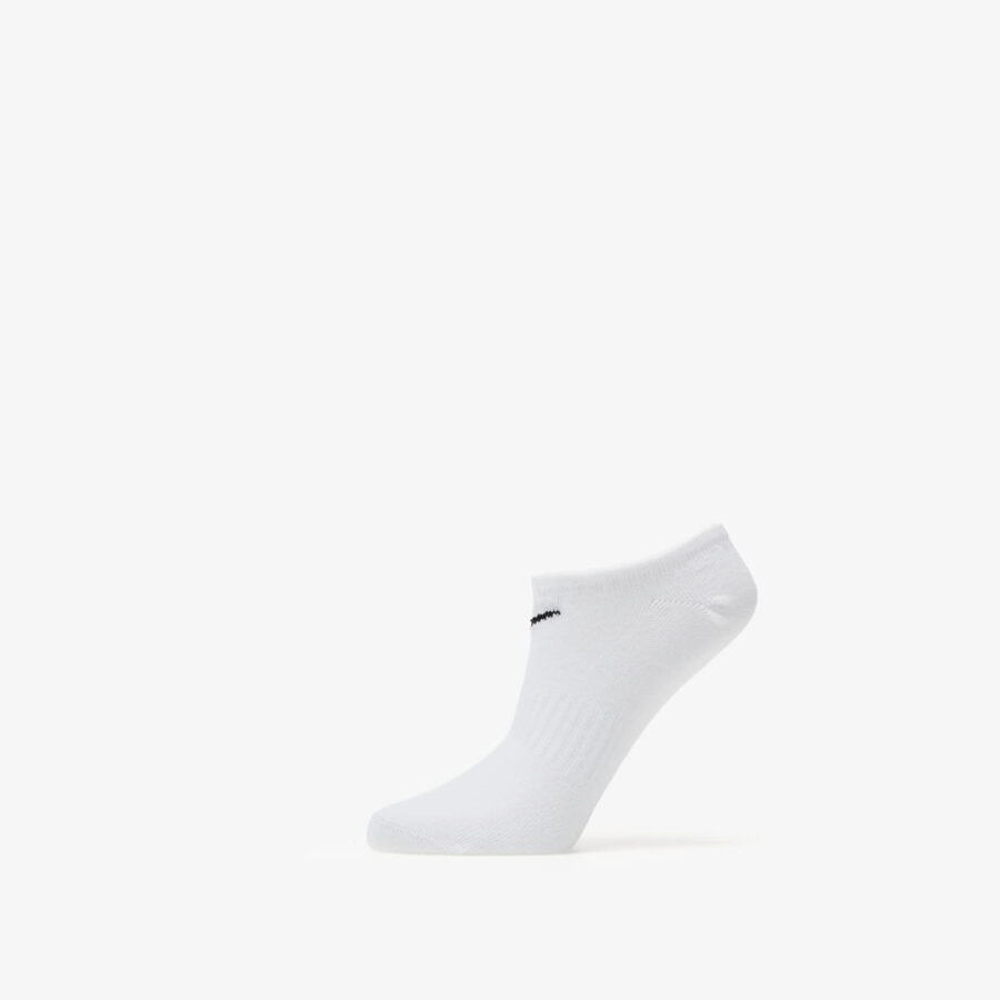 Nike Everyday Cotton Lightweight No Show Socks 3-Pack White 46-50-alacsony-ár