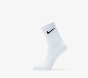 Nike Everyday Cush 3-Pack Crew Socks White/ Black S-alacsony-ár