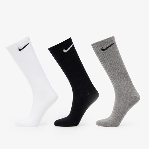 Nike Everyday Lightweight Training Crew Socks 3-Pack Multi-Color S-alacsony-ár