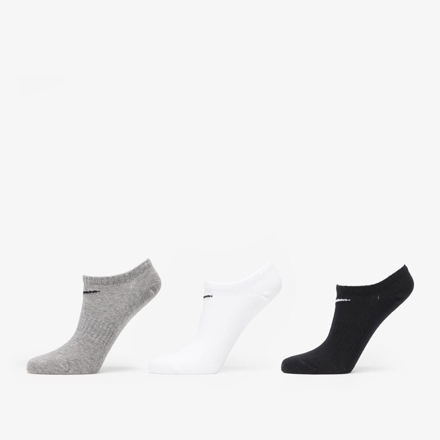 Nike Everyday Lightweight Training No-Show Socks 3-Pack Multi-Color XL-alacsony-ár