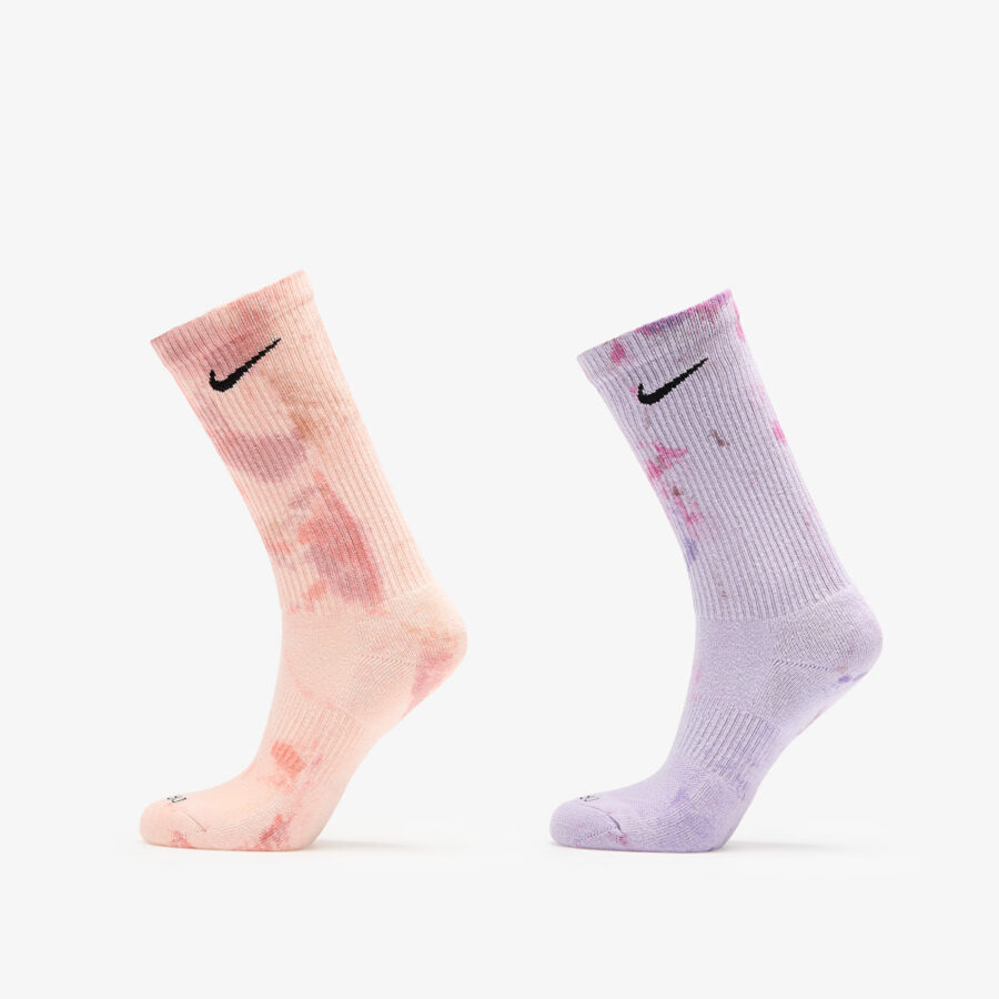Nike Everyday Plus Cushioned Crew Socks 2-Pack Multi-Color L-alacsony-ár