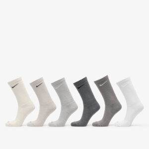 Nike Everyday Plus Cushioned Training Crew Socks 6-Pack Multi-Color S-alacsony-ár