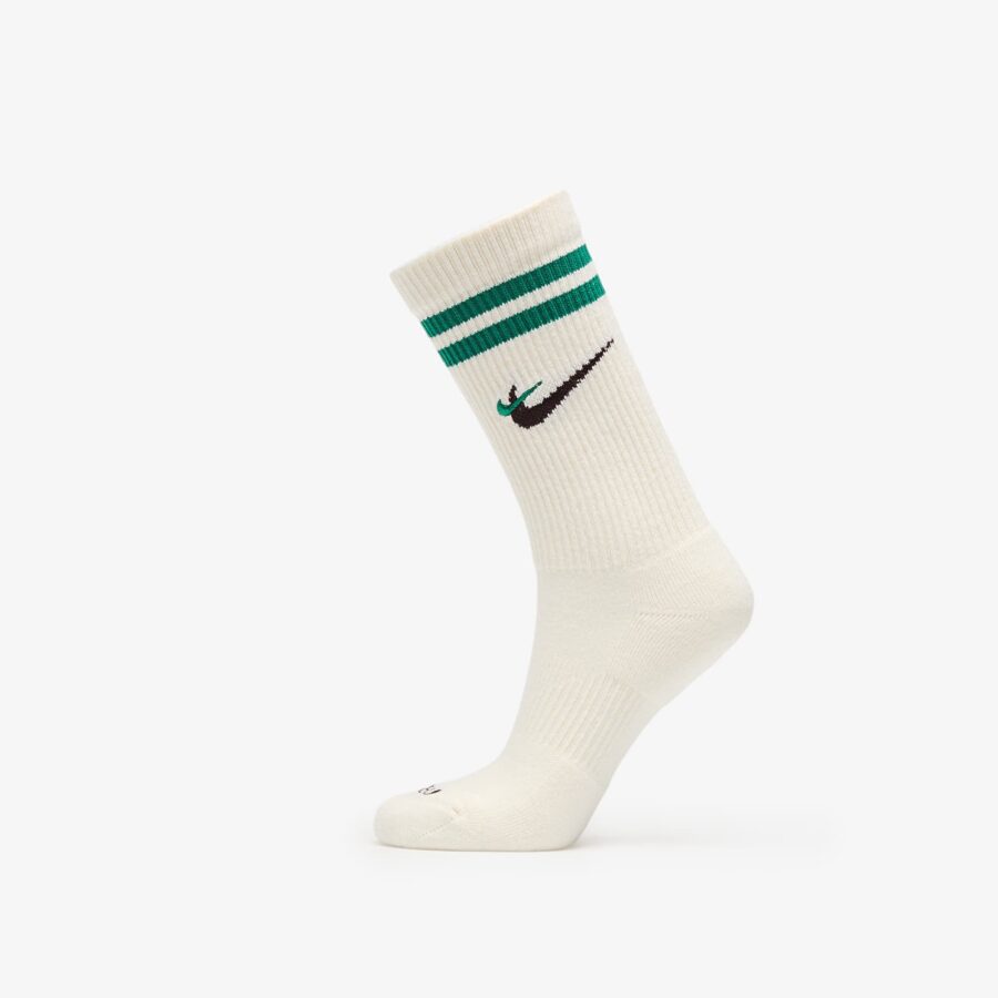 Nike Everyday Plus Force Cushioned Crew Socks Sail/ Malachite/ Black S-alacsony-ár