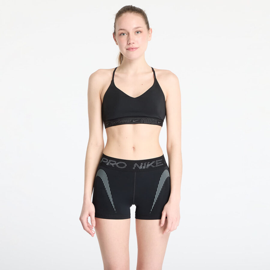 Nike Indy Women's Light-Support Padded Adjustable Sports Bra Black S-alacsony-ár