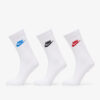 Nike NSW Everyday Essential Crew Socks 3-Pack White S-alacsony-ár