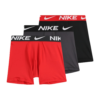 Nike Sportswear Alsónadrág 'ESSENTIAL'  sötétszürke / piros / fekete / fehér-Hungary
