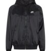 Nike Sportswear Átmeneti dzseki 'Heritage Essentials'  fekete / fehér-hu