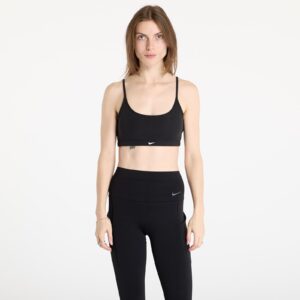 Nike Sportswear Classic Women's Light-Support Lightly Lined Ribbed Scoop-Neck Bra Black/ Black/ Black/ Sail S-alacsony-ár