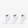 Nike Sportswear Everyday Essential Ankle Socks 3-Pack White/ Black XL-alacsony-ár