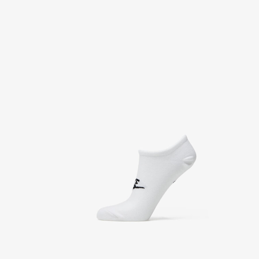 Nike Sportswear Everyday Essential No Show Socks 3-Pack White/ Black XL-alacsony-ár