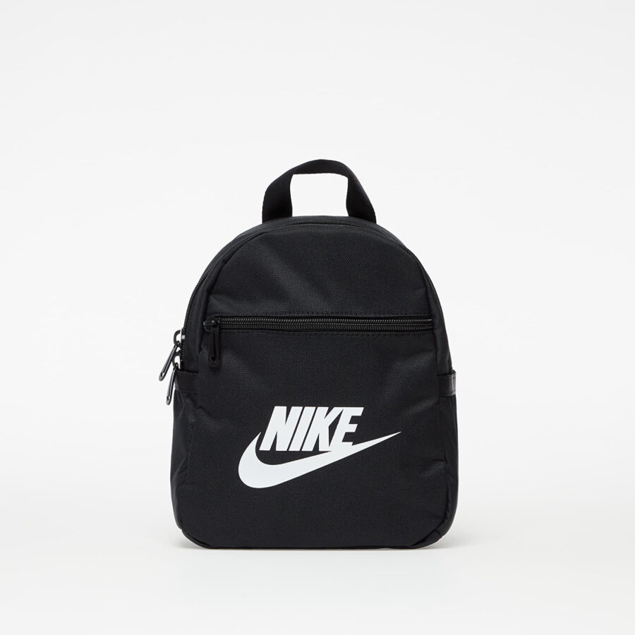 Nike Sportswear Futura 365 W Mini Backpack Black/ Black/ White 6 l-alacsony-ár