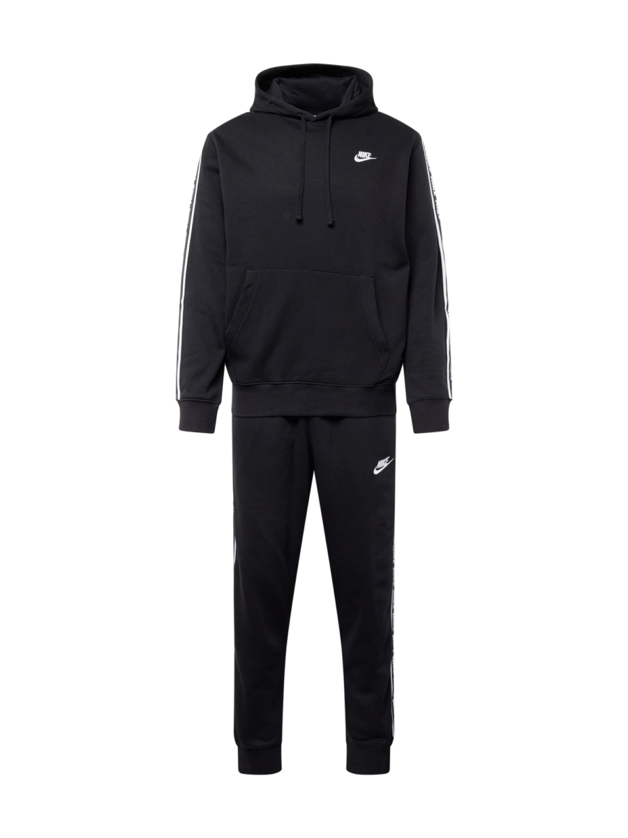Nike Sportswear Jogging ruhák 'CLUB FLEECE'  fekete / fehér-Ár