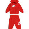 Nike Sportswear Jogging ruhák 'CLUB FLEECE'  piros / fehér-Ár