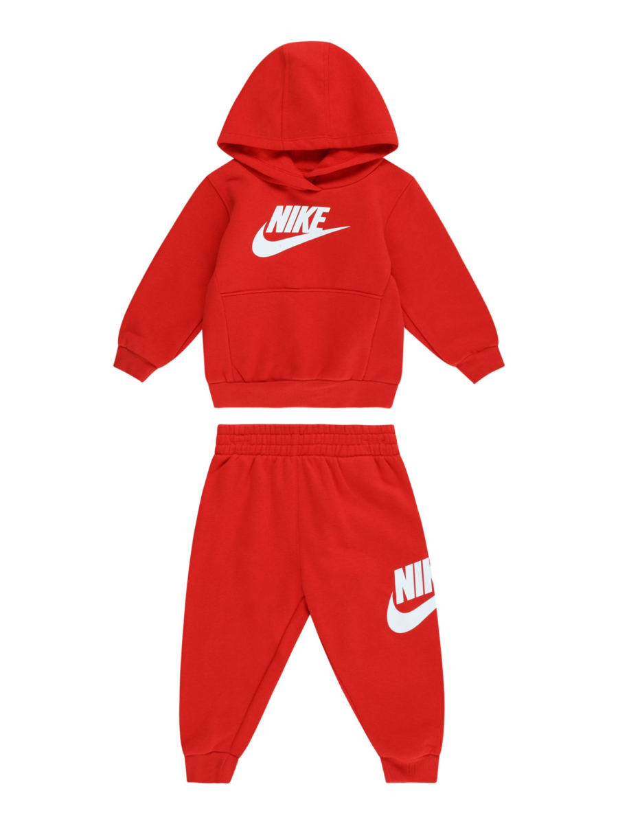 Nike Sportswear Jogging ruhák 'CLUB FLEECE'  piros / fehér-Ár