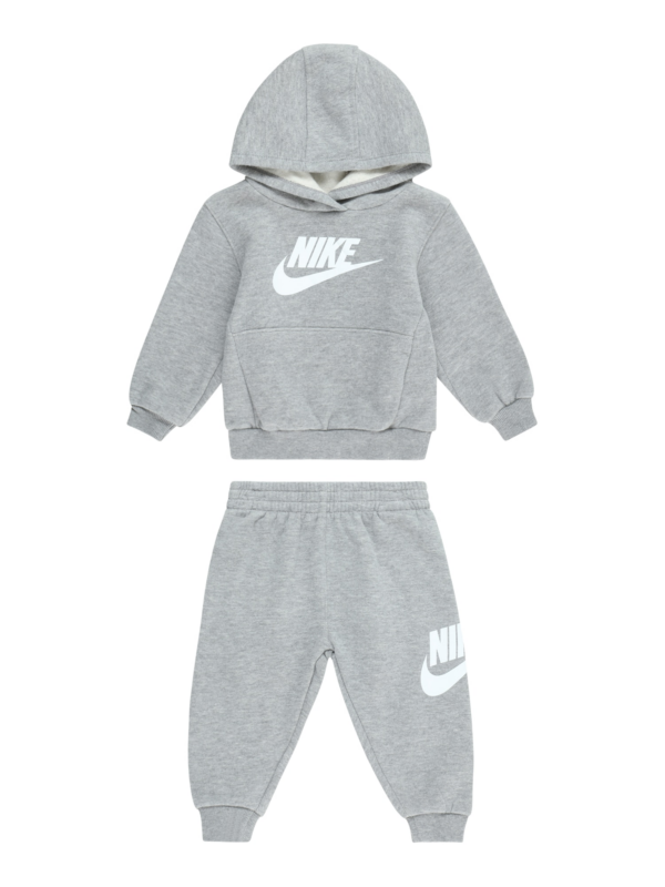 Nike Sportswear Jogging ruhák 'CLUB FLEECE'  szürke melír / fehér-Ár