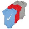 Nike Sportswear Kezeslábas  kék / szürke melír / piros / fehér-hu