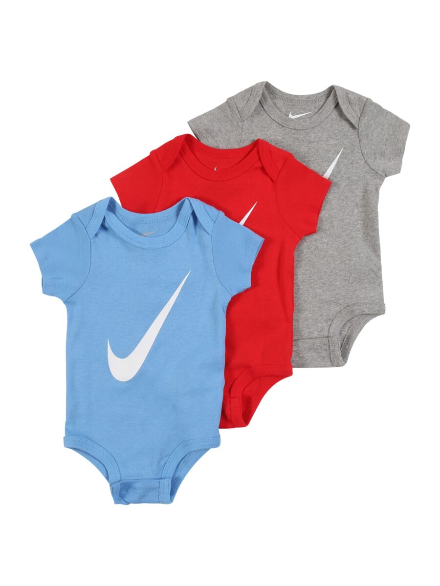 Nike Sportswear Kezeslábas  kék / szürke melír / piros / fehér-hu