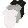 Nike Sportswear Kezeslábas  szürke melír / fekete / fehér-hu
