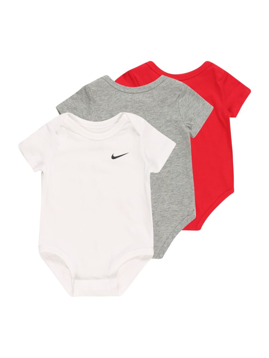 Nike Sportswear Kezeslábas  szürke melír / piros / fehér-hu