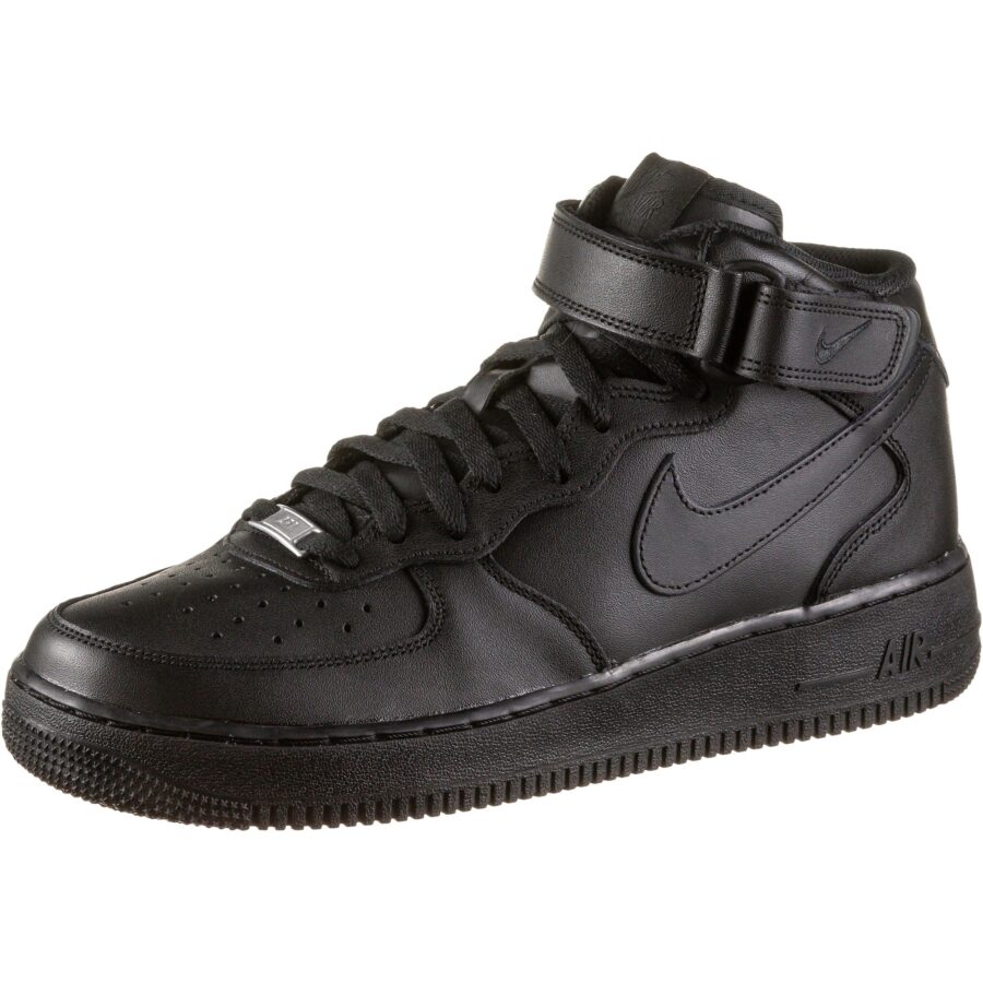 Nike Sportswear Magas szárú sportcipők 'Air Force 1 Mid 07'  fekete-hu