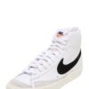 Nike Sportswear Magas szárú sportcipők 'Blazer Mid 77'  bézs / narancs / fekete / fehér-hu