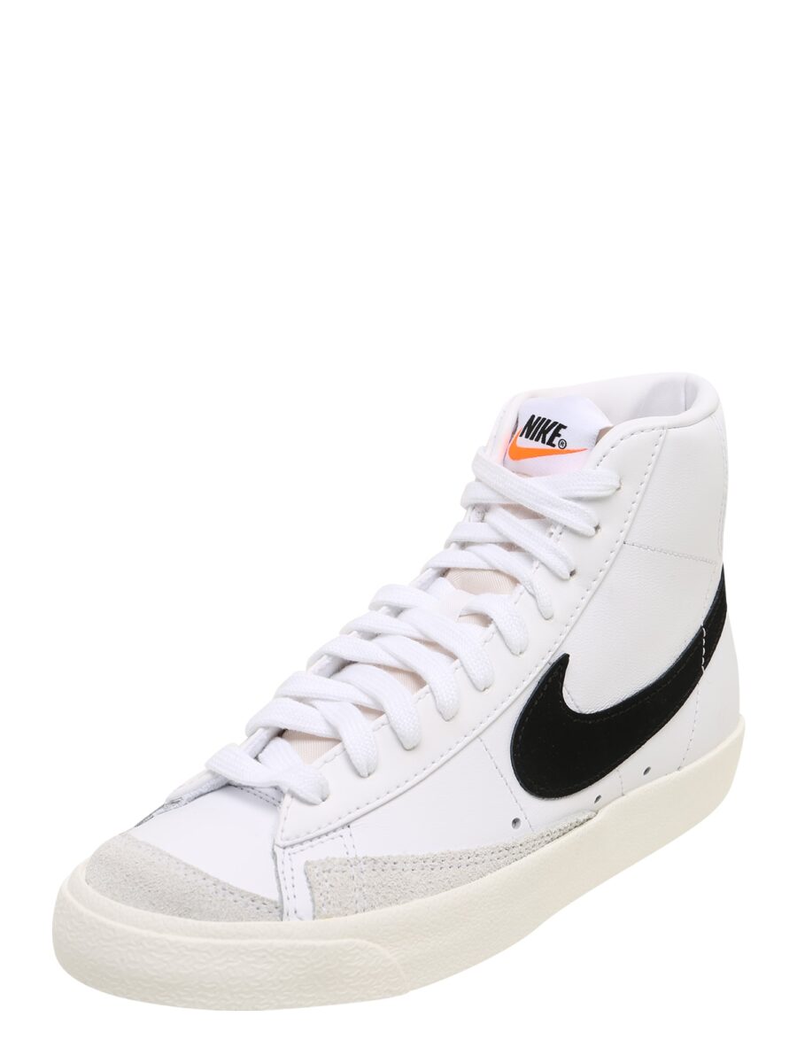 Nike Sportswear Magas szárú sportcipők 'Blazer Mid 77'  bézs / narancs / fekete / fehér-hu