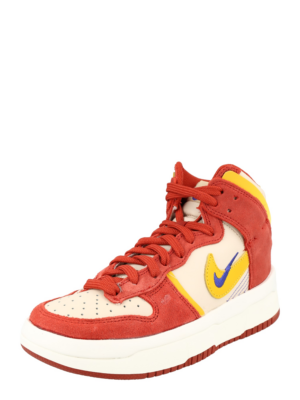 Nike Sportswear Magas szárú sportcipők 'DUNK HIGH UP'  krém / kék / sárga / piros-Hungary