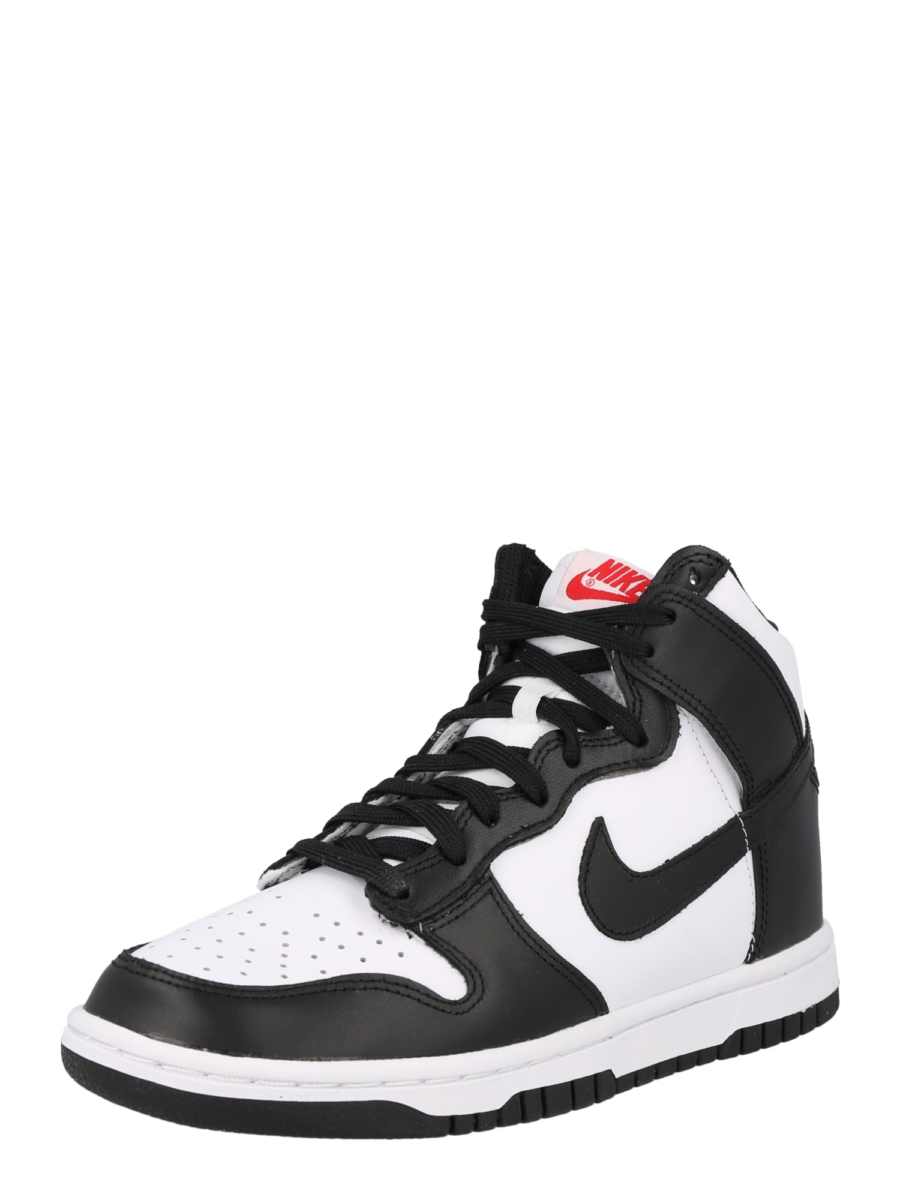 Nike Sportswear Magas szárú sportcipők 'DUNK HIGH'  fekete / fehér-Hungary