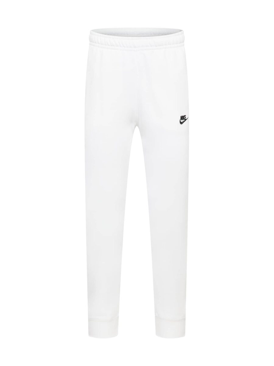 Nike Sportswear Nadrág 'Club Fleece'  fekete / fehér