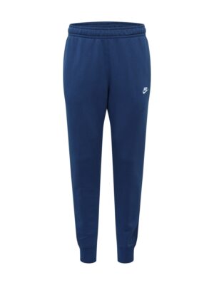 Nike Sportswear Nadrág 'Club Fleece'  tengerészkék / fehér