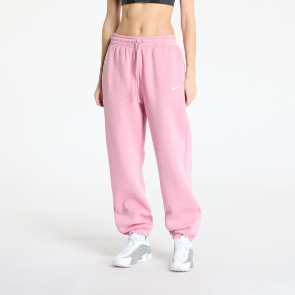 Nike Sportswear Phoenix Fleece Women's High-Waisted Oversized Sweatpants Elemental Pink/ Sail S-alacsony-ár