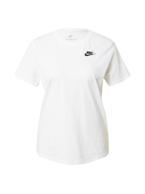 Nike Sportswear Póló 'Club Essential'  fekete / fehér-Hungary