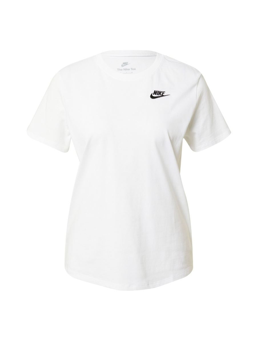 Nike Sportswear Póló 'Club Essential'  fekete / fehér-Hungary