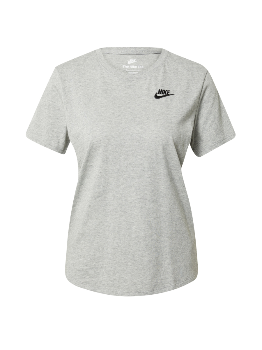Nike Sportswear Póló 'Club Essential'  szürke / fekete-Hungary