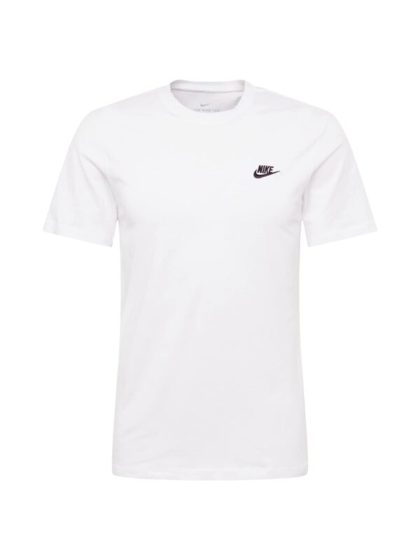 Nike Sportswear Póló 'Club'  fekete / fehér