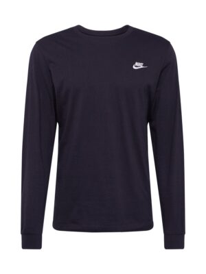 Nike Sportswear Póló 'Club'  fekete / fehér