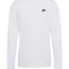 Nike Sportswear Póló 'Club'  fekete / fehér